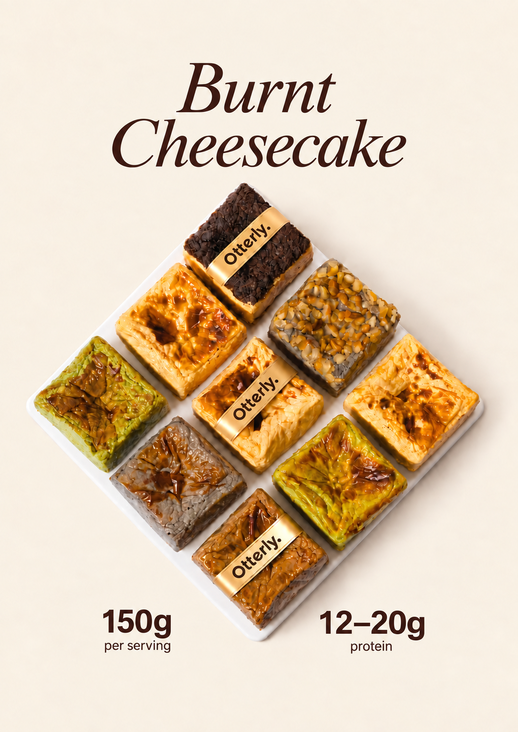 Burnt Cheesecake product poster